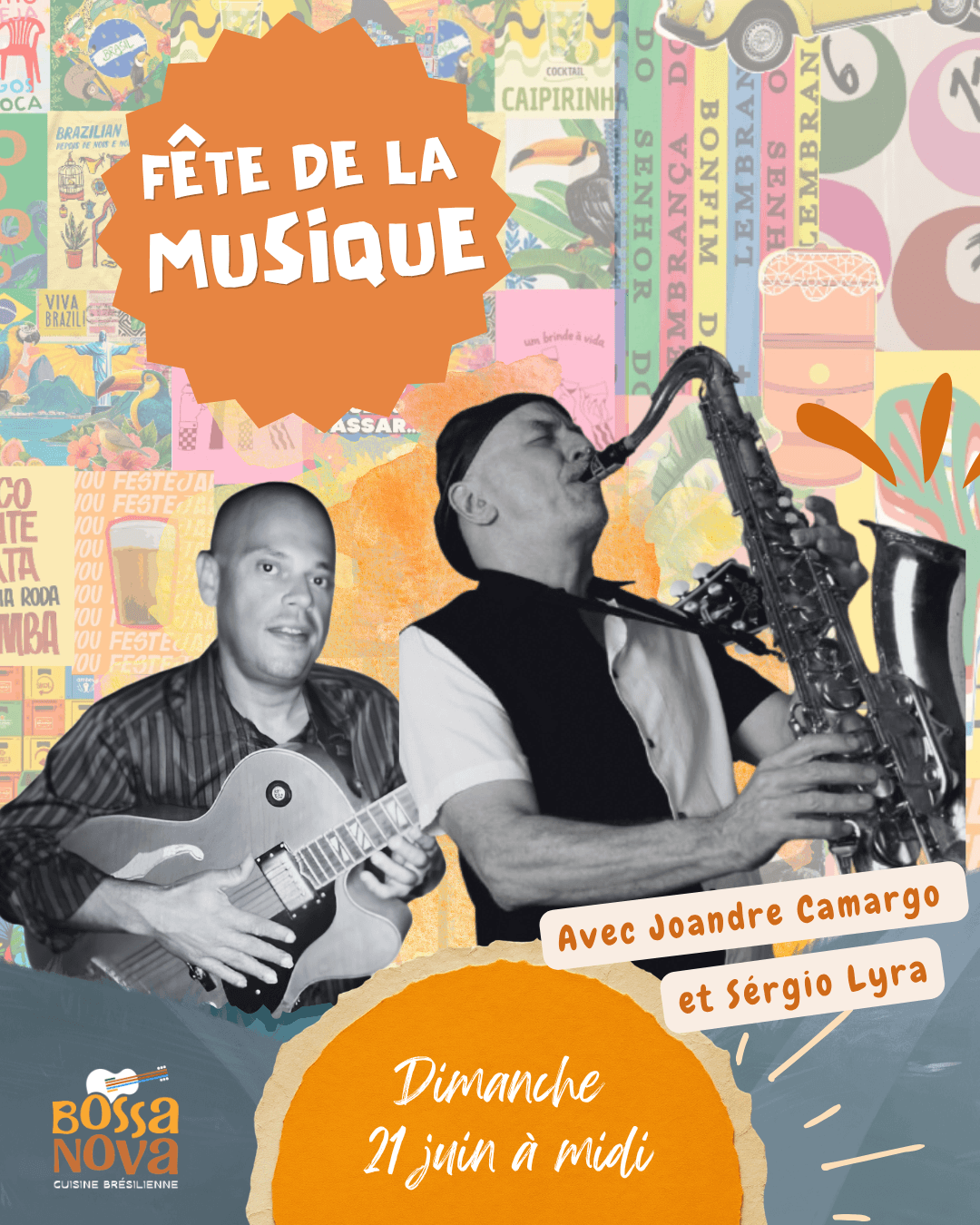 Le jeudi, 15 janvier, à partir de 19:30 il y aura au restaurant Bossa Nova une présentation musicale avec Anouk Lacoste, Morena Rosa et Lucas Notaro. Réservation conseillée.
